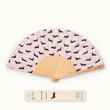 Sausage Dog Hand Fan