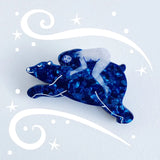 Girl & Bear Hair Claw