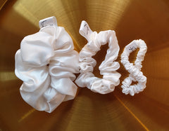 Silk Scrunchie Set
