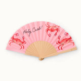 Holy Crab Hand Fan