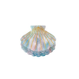 Blue Shell Hair Clip