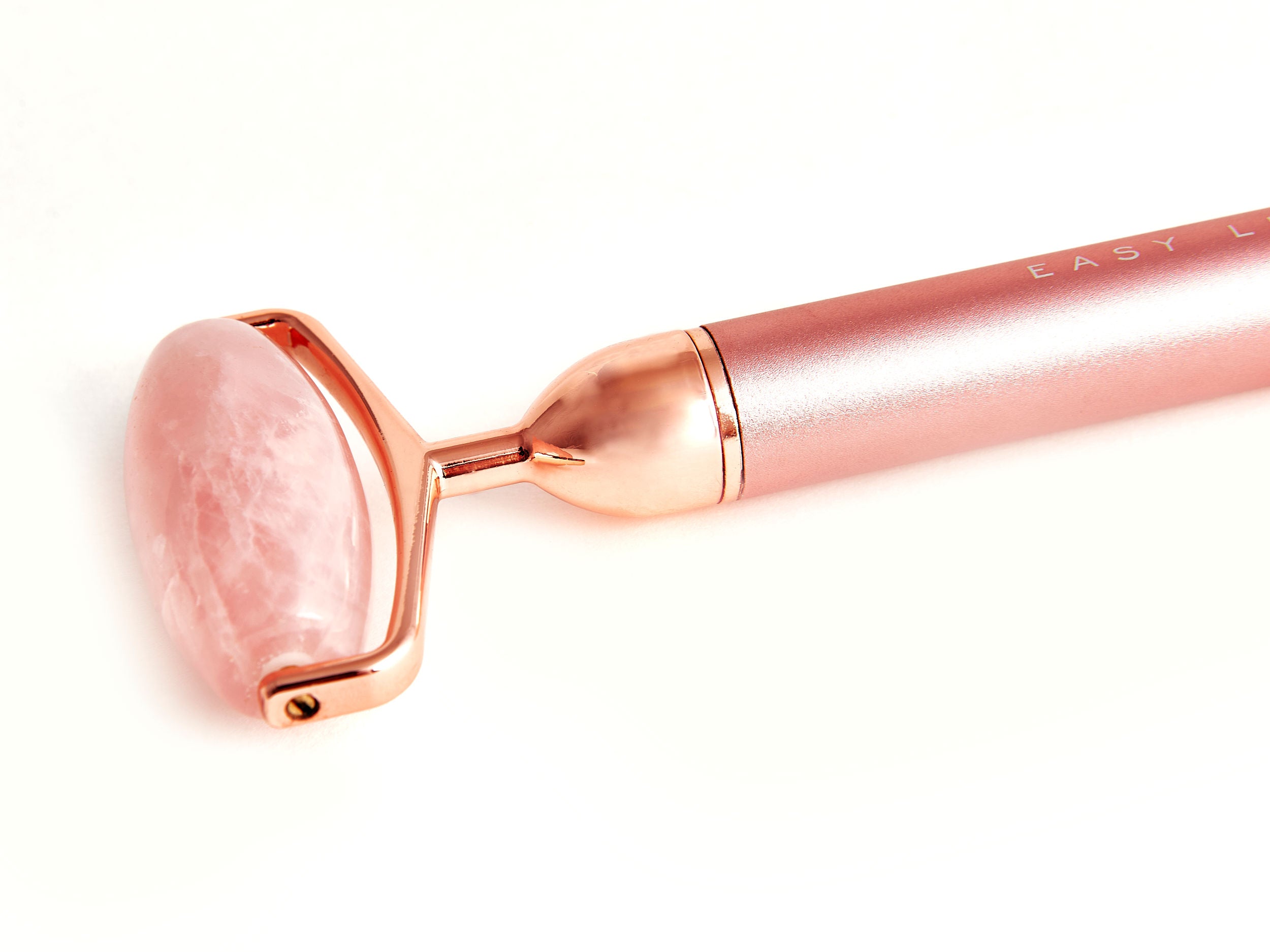 ANGELELACAGLIA sonic Rose Quartz offers Vibrating Face Roller- REDUCES PUFFINESS